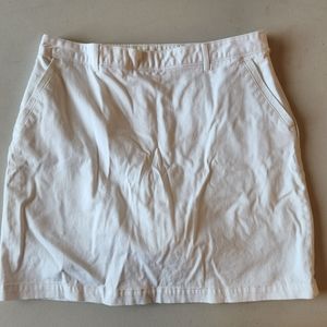 Dockers Skort Skirt Women Size 8 Cotton Soandex Golf/tennis Outdoor with pockets